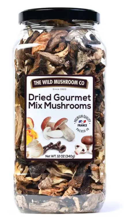 The Wild Mushroom Co Dried Gourmet Mix Mushrooms, 340g